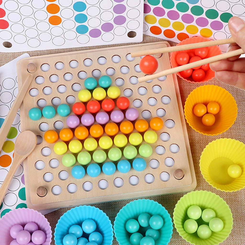 Wooden Beads Board Game