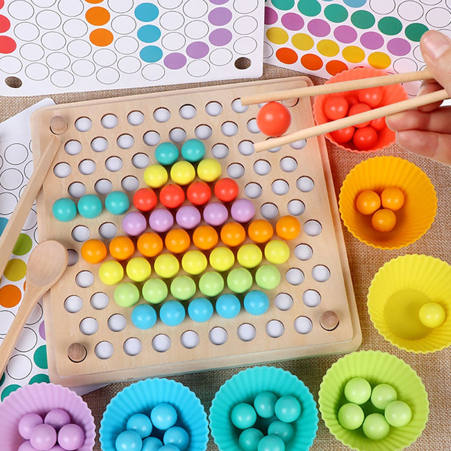 Wooden Beads Board Game